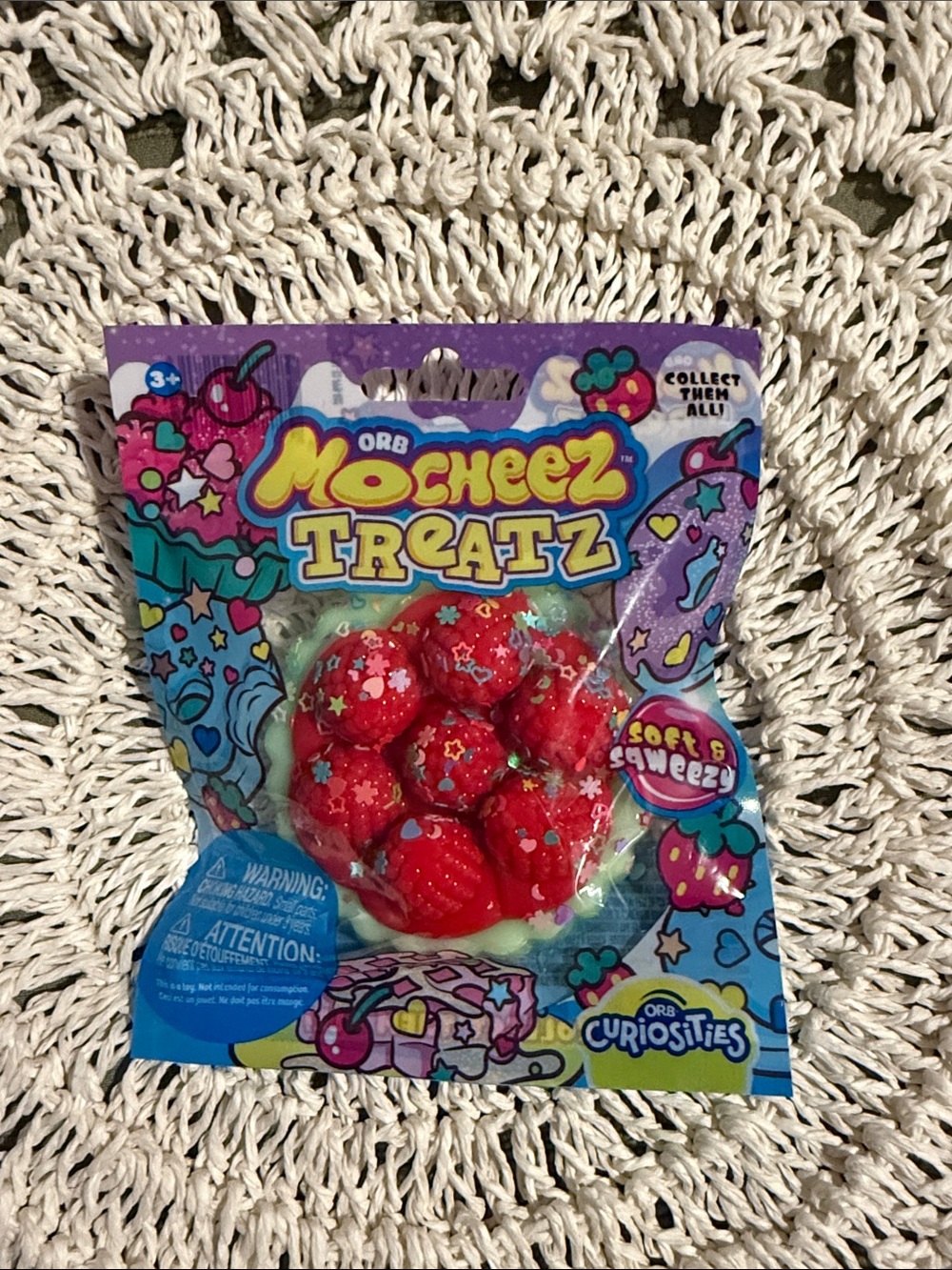 5/$25 Moscheez Treatz Squishy Toy - Soft Sensory Play